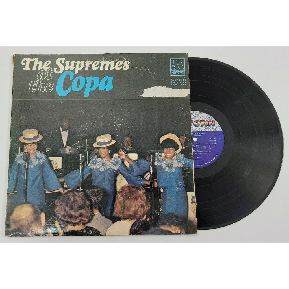 THE‎ SUPREMES - SUPREMES AT THE COPA - SOUL LP
